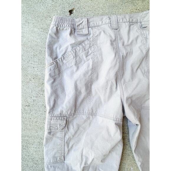 511 5.11 Tactical Pants Men's Size 40x30 Khaki Utility Cargo Work Pants #74251 - Picture 8 of 9